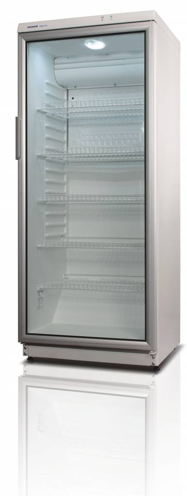 Réfrigérateur avec porte vitrée | 275 litres | 600X600X1450(H)MM