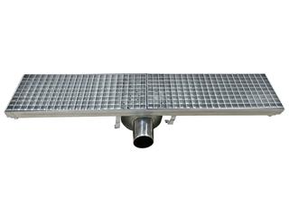 Bodenablauf - Edelstahl - 891x200x(h)132mm