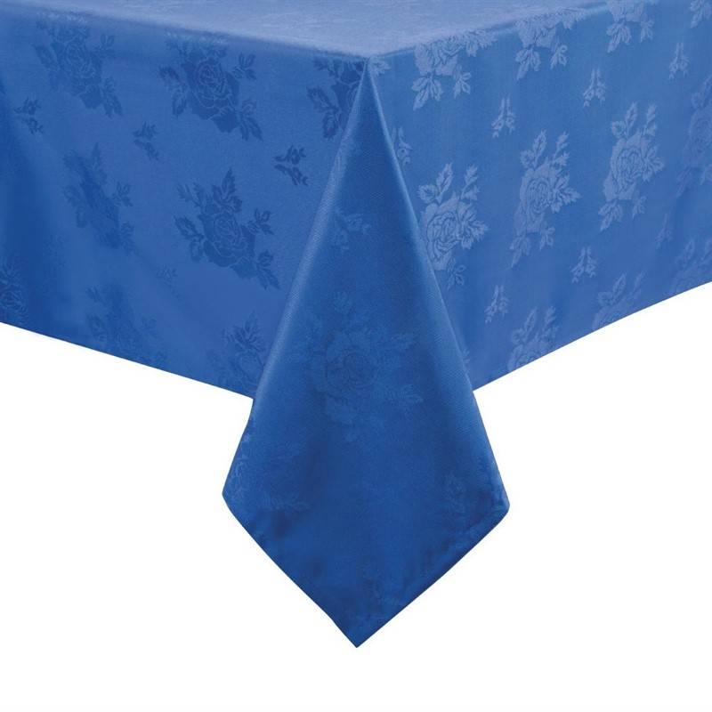 Luxury Traditions Tischdecke | 100% Polyester | Blau | Erhältlich in 4 Größen