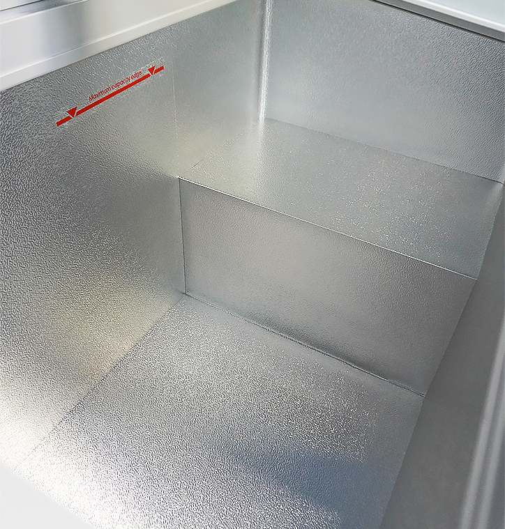 Tiefkühltruhe Glasdeckel Lotte-396