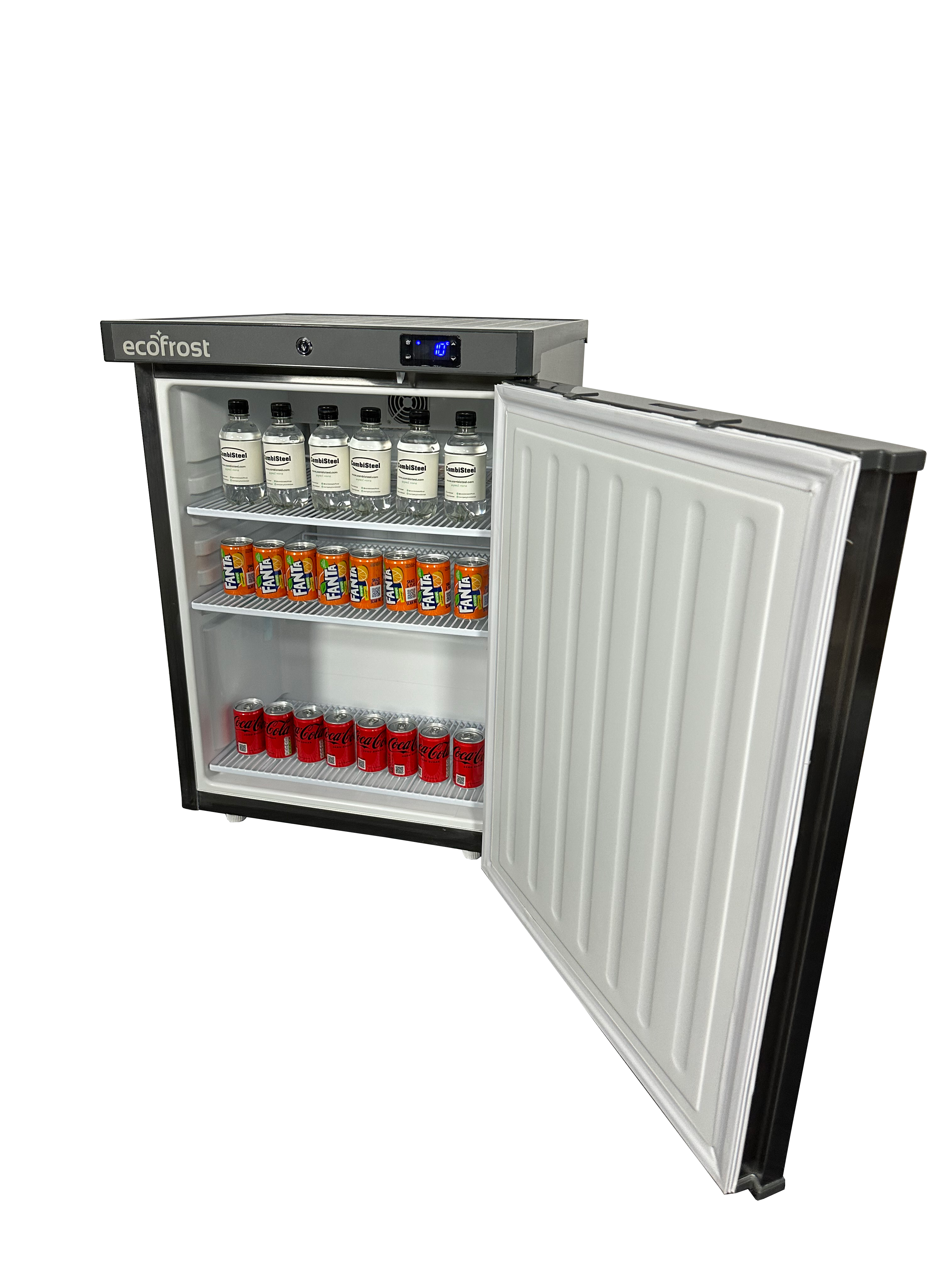 Kühlschrank Edelstahl 1 Tür 200L