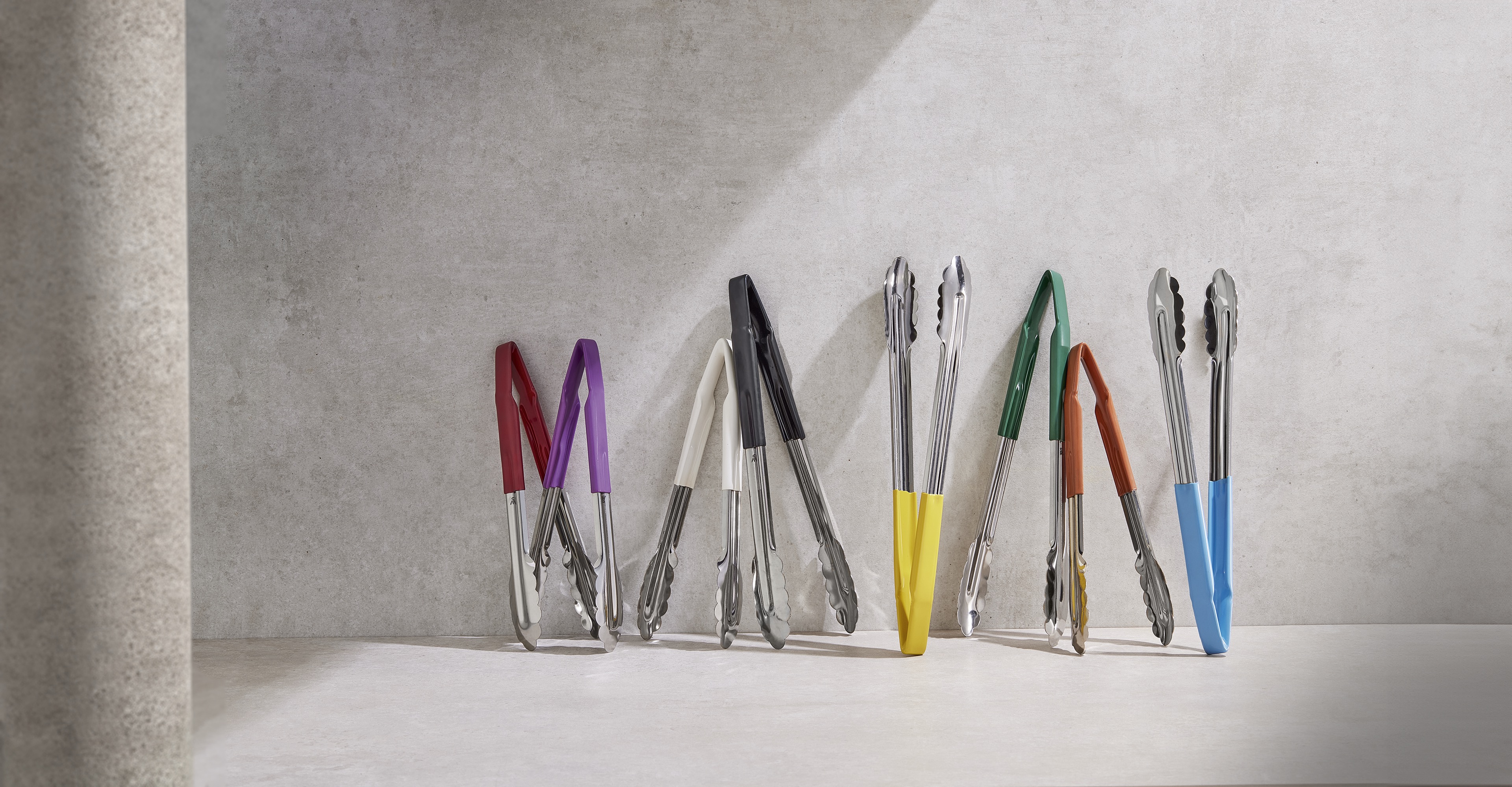 HACCP Universalzange HACCP TONGS, 30 cm, grün Chromstahl 18/0