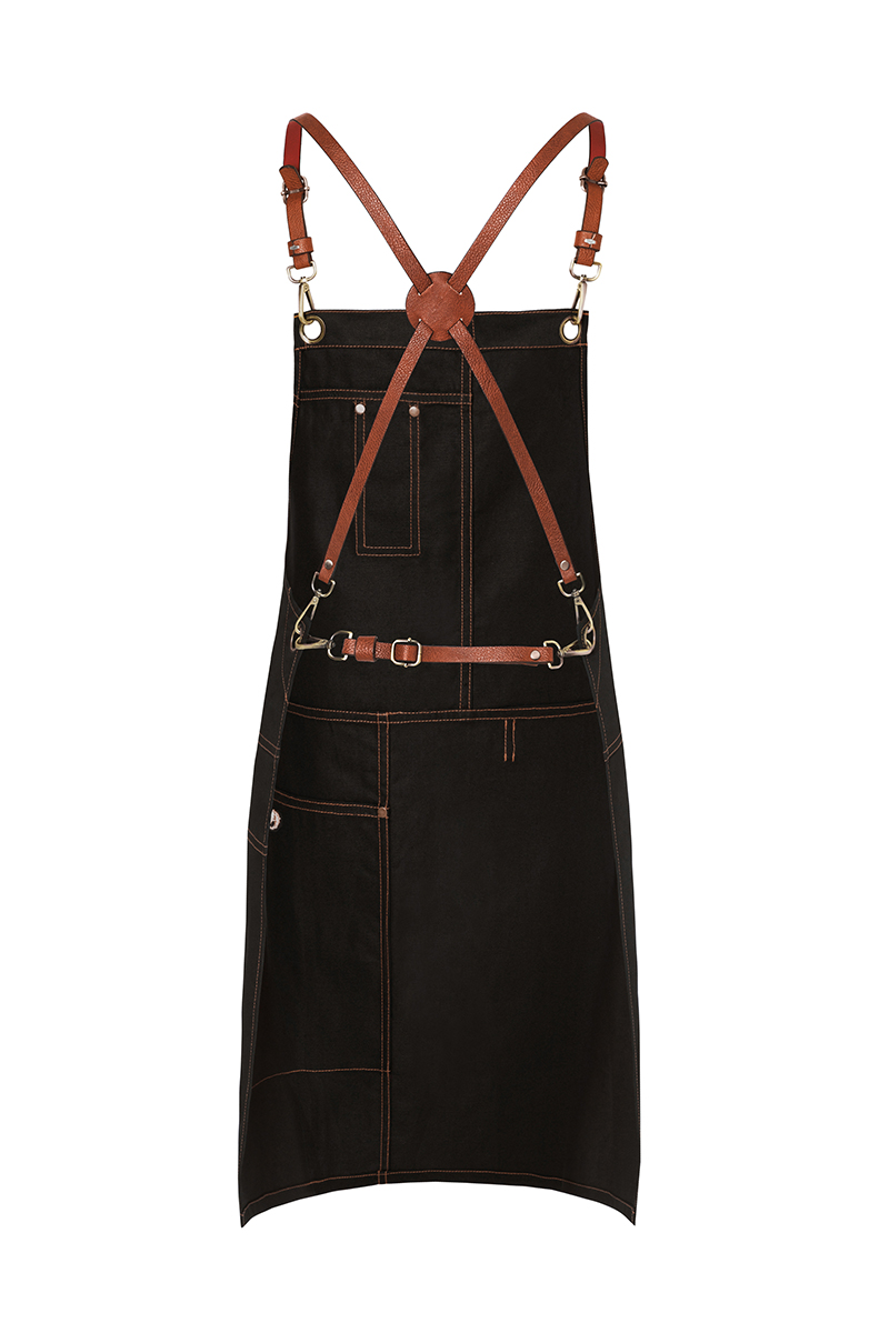 Latzschürze Urban X-Style - Schwarz