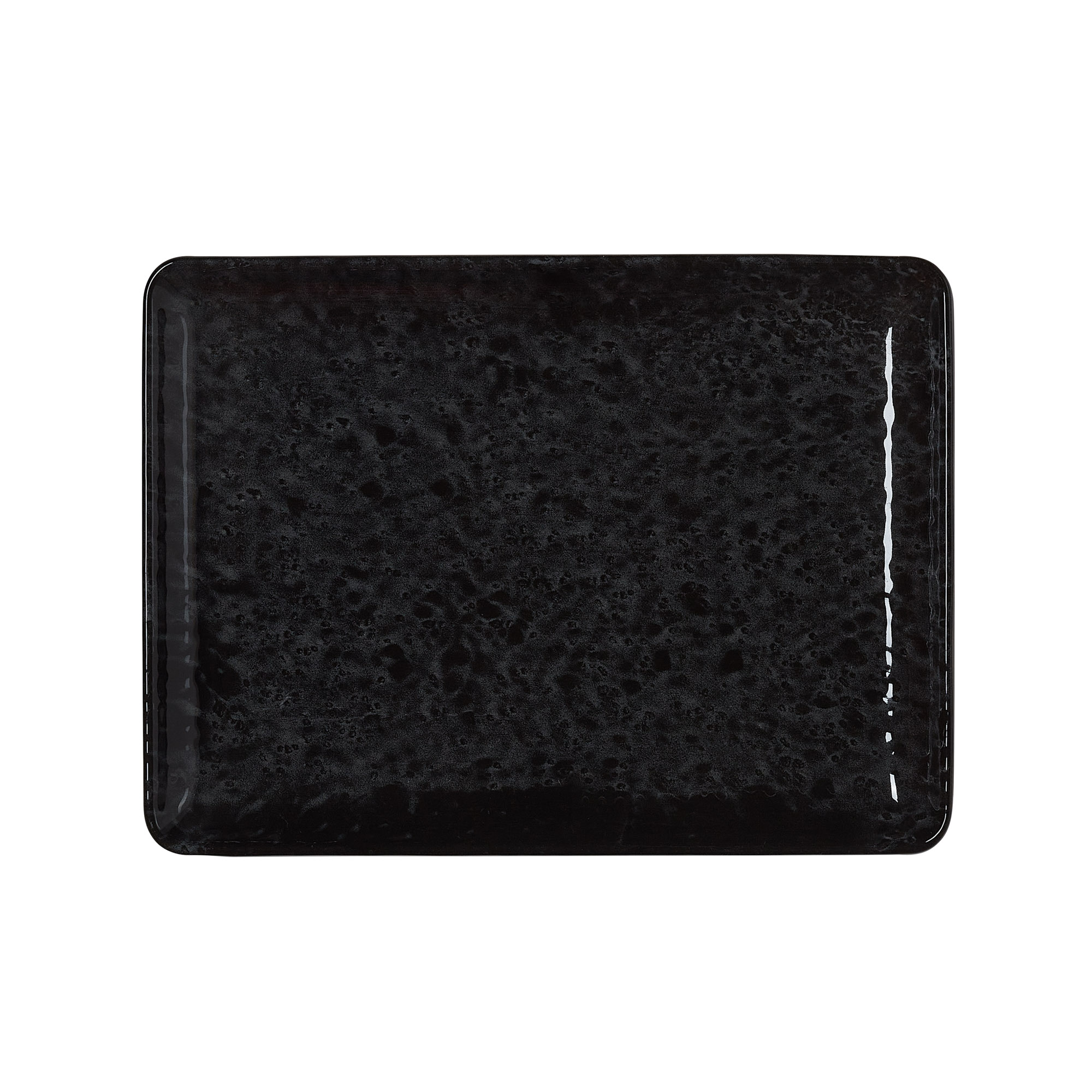 Bordenset VIDA NIGHT, plat, 23 x 17 cm, nacht, Set van 6 stuks, porselein