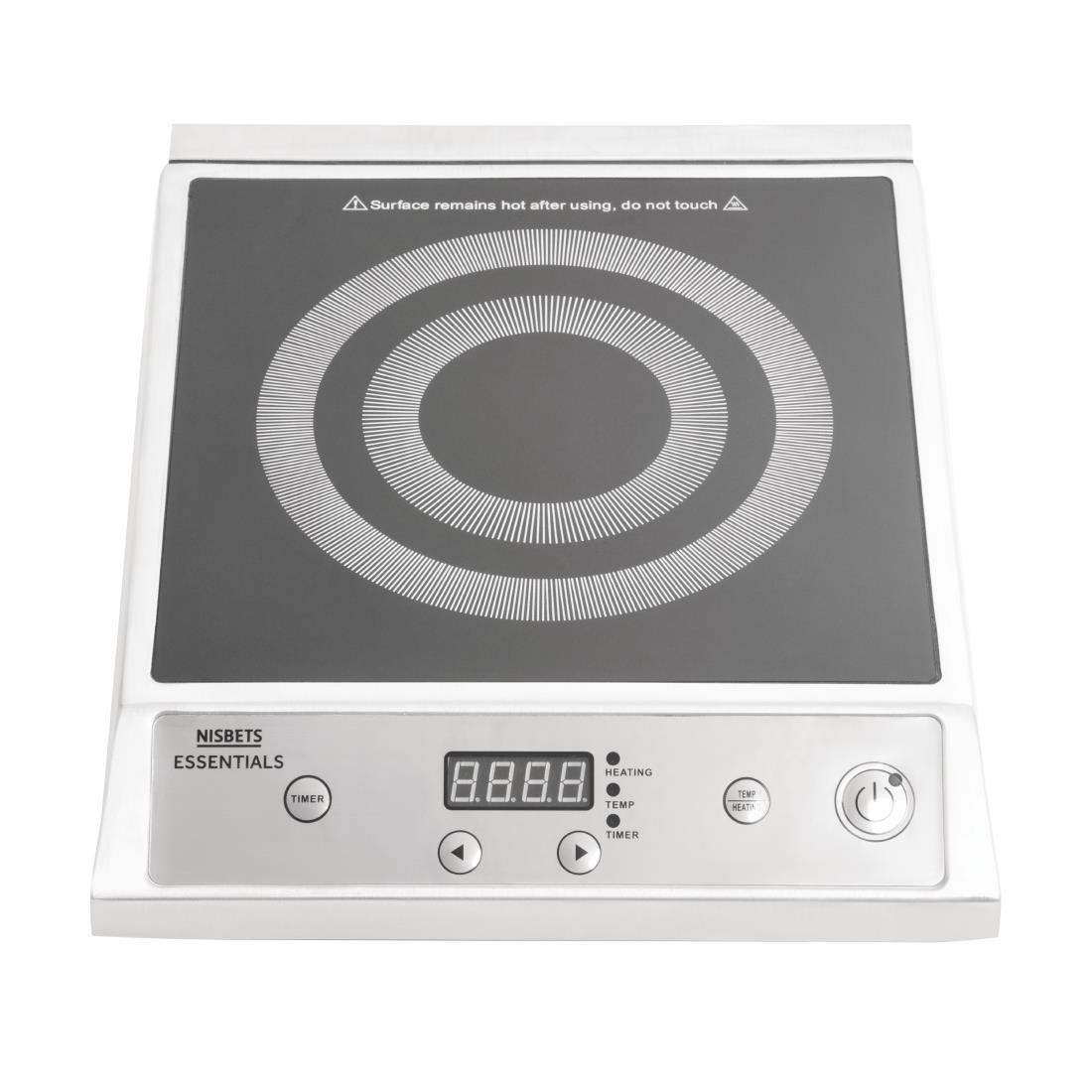 Nisbets Essentials inductiekookplaat 2700W Nisbets Essentials inductiekookplaat 2700W