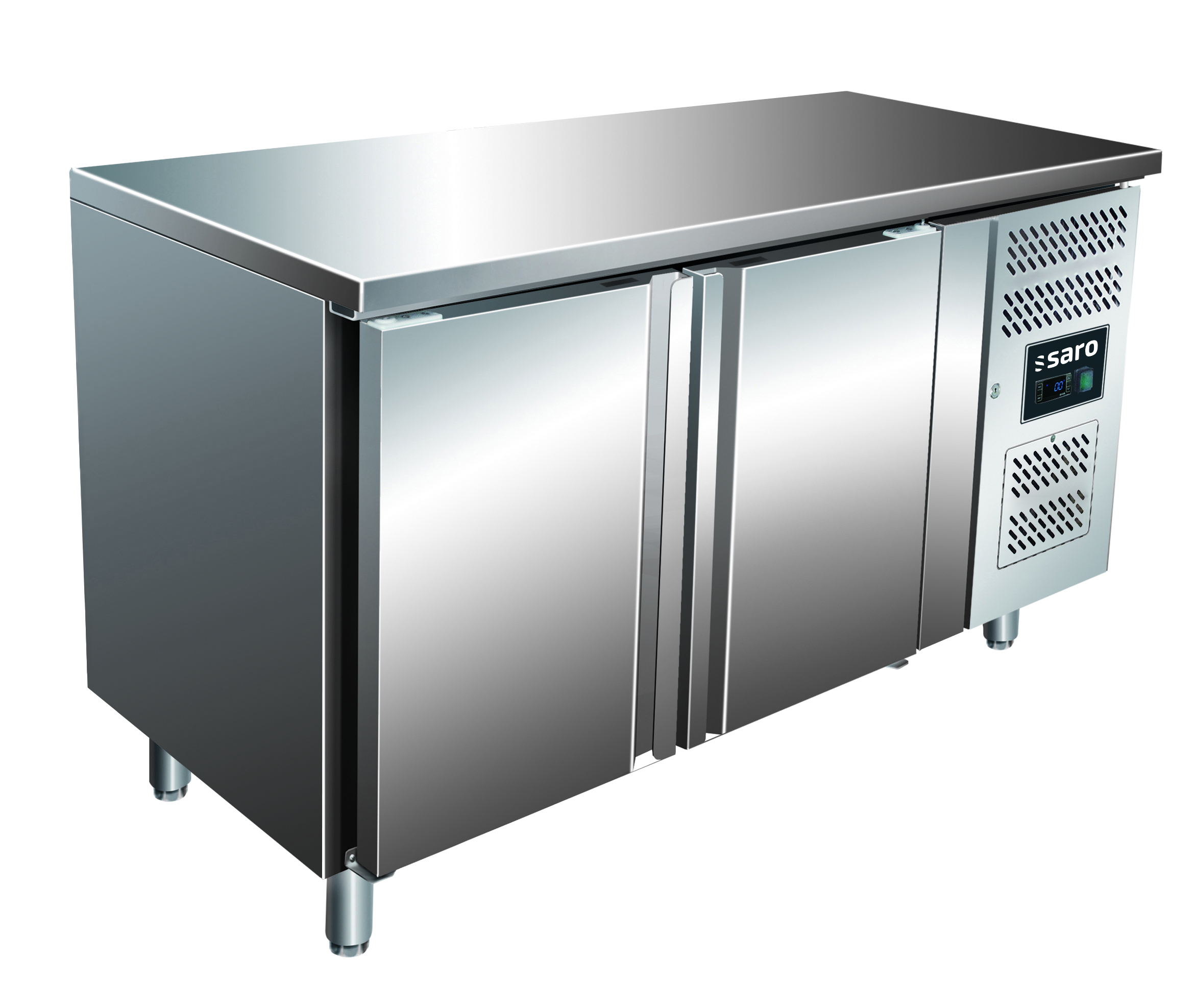 Table réfrigérée SARO, 2 portes, modèle KYLJA 2100 TN PRO
