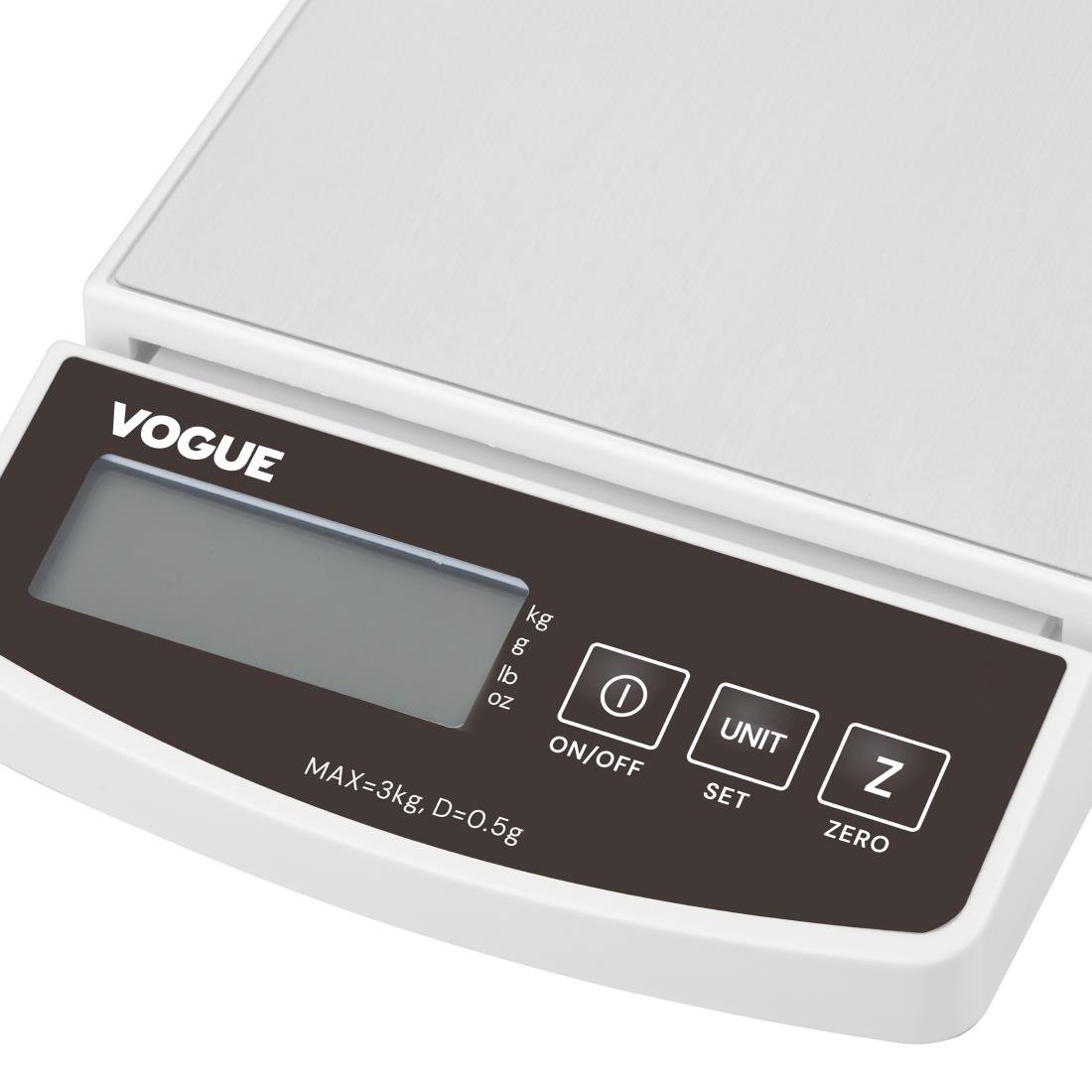 Vogue Elektronische Waage 3kg