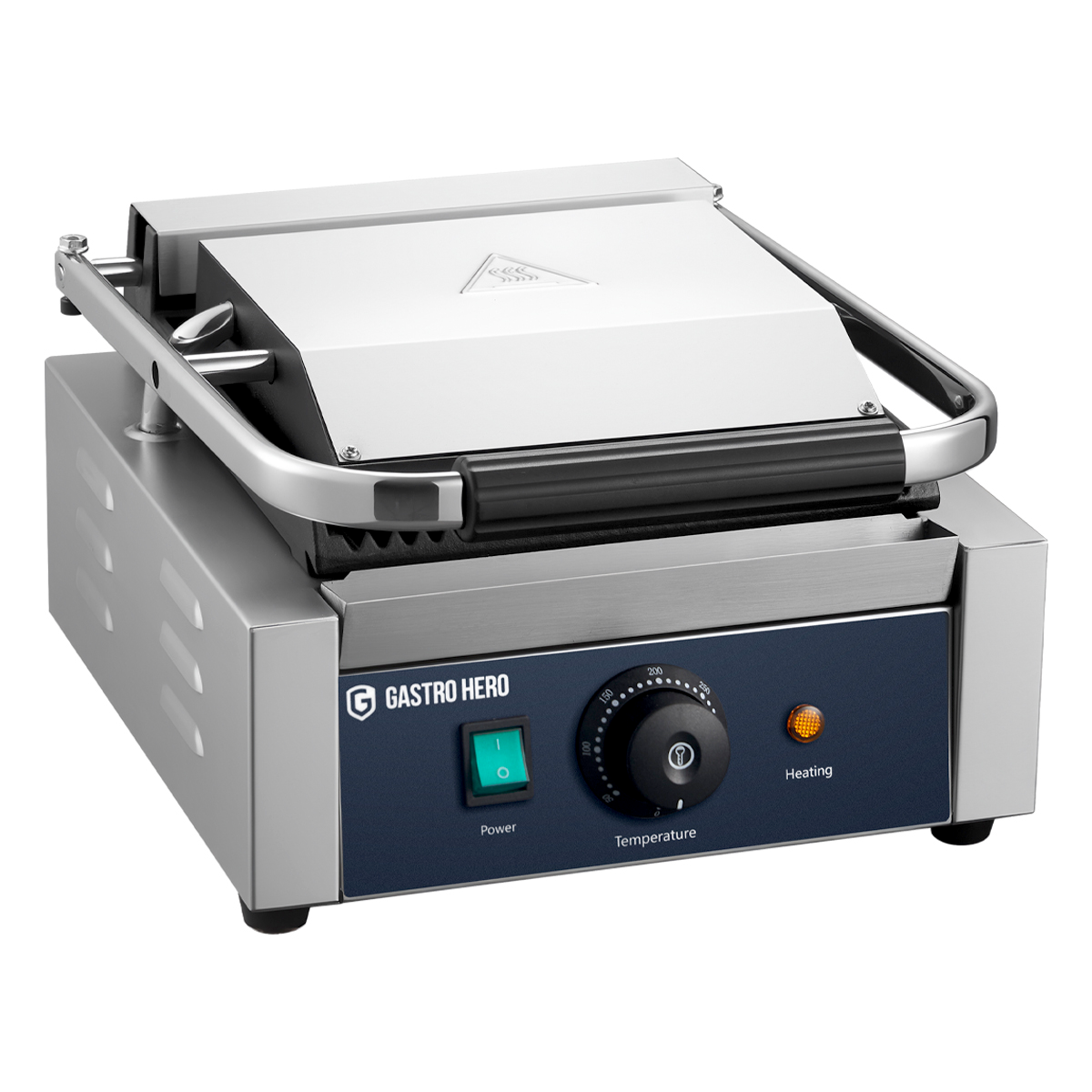 Elektro-Kontaktgrill ECO 1,8 kW, gerillt