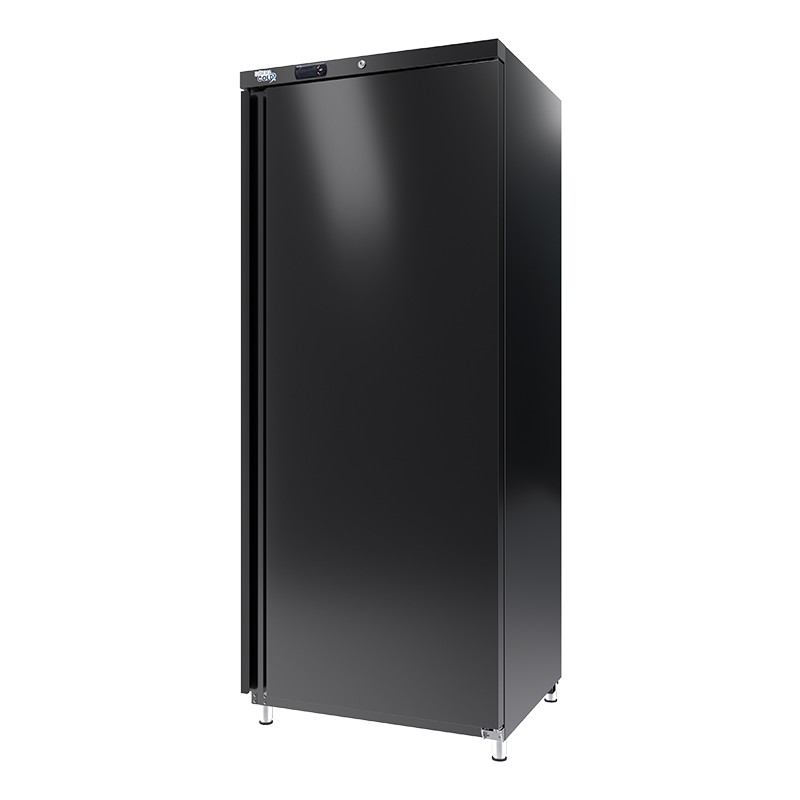 SOFRACOLD - Armoire réfrigérée noire - Porte pleine - Négative - 600 L - AE601NB