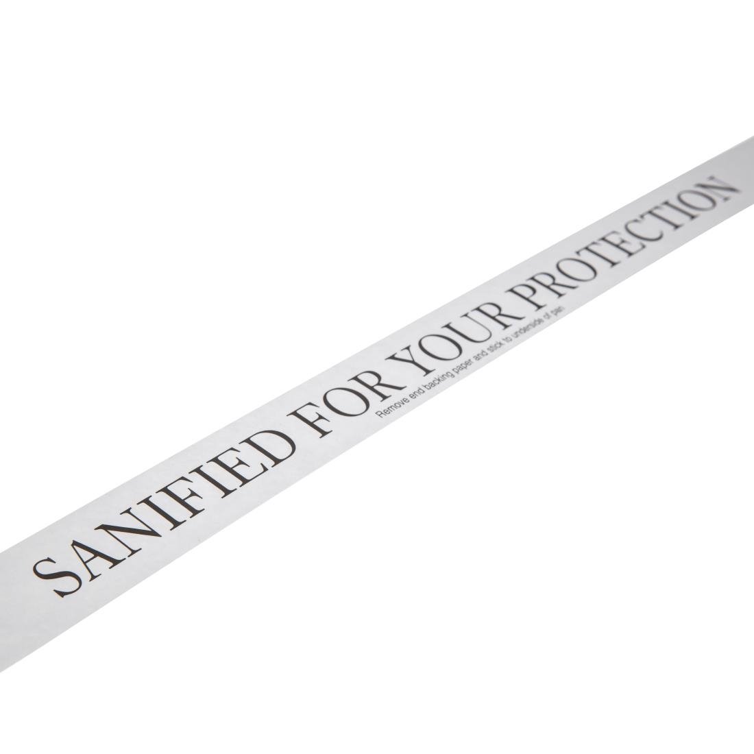 Sanified for your protection stickers (250 stuks)