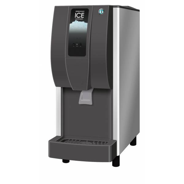 Eis-Wasserdispenser Selbstbedienung | DCM-120KE | 125kg/24St | Quadratische Eiswürfel | Erhältlich in 2 Varianten