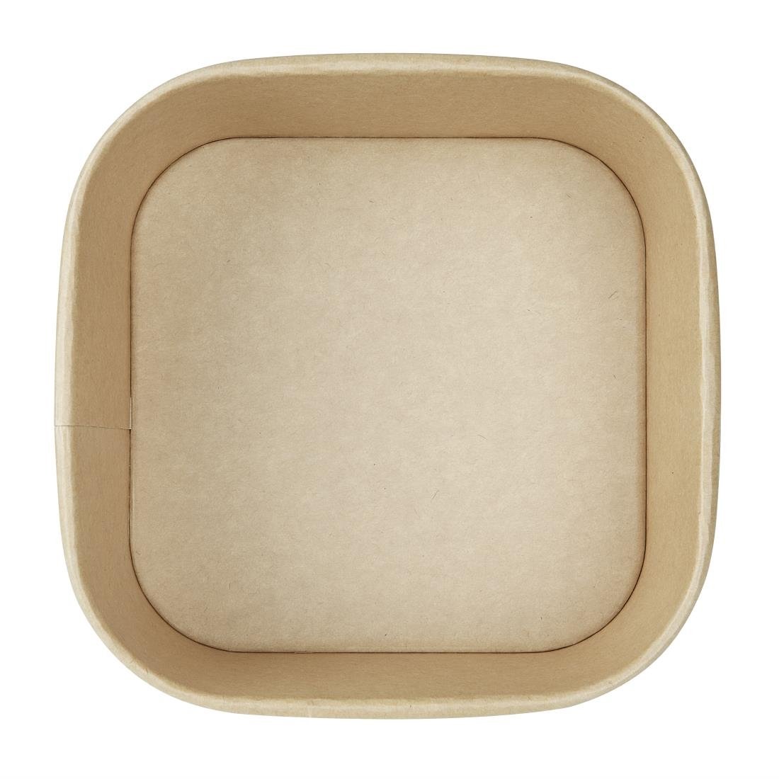 Barquettes carrées Fiesta Recyclable 1400ml (lot de 300)