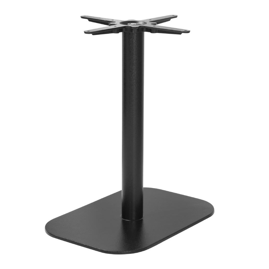 Pied de table en fonte Bolero noir 720x420x600mm