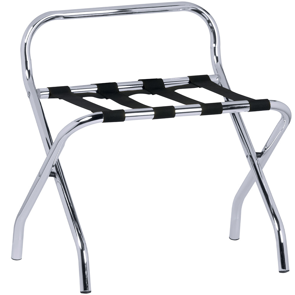 Opvouwbaar bagagerek, verchroomd