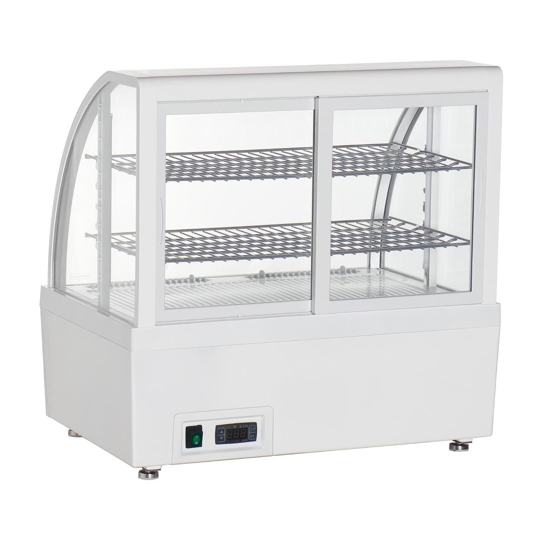 Polar C-Serie Theken-Display-Kühlschrank Weiß 100Ltr