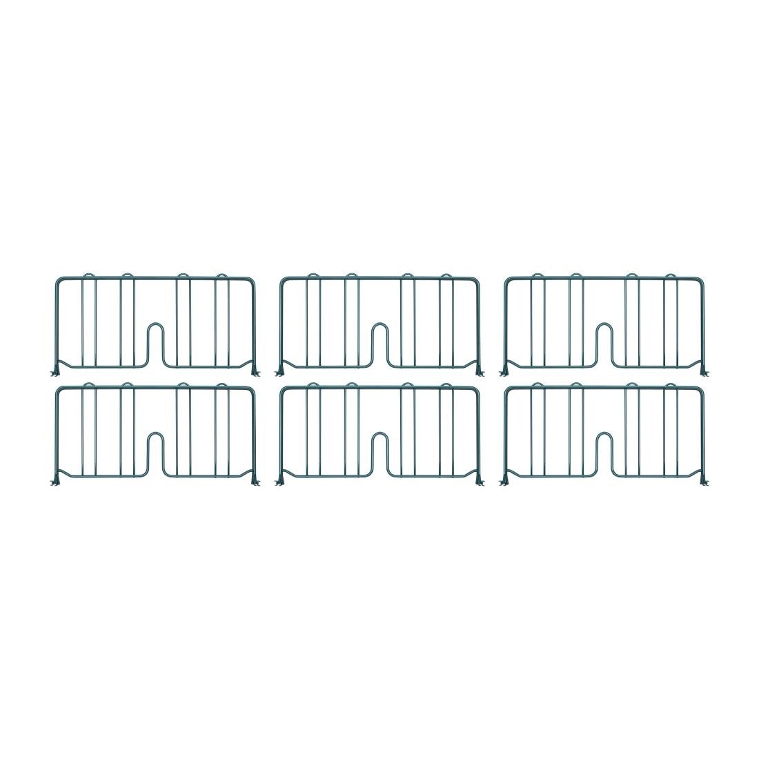 Séparateurs d'étagère Super Erecta Metro 460 x 203mm (lot de 4)