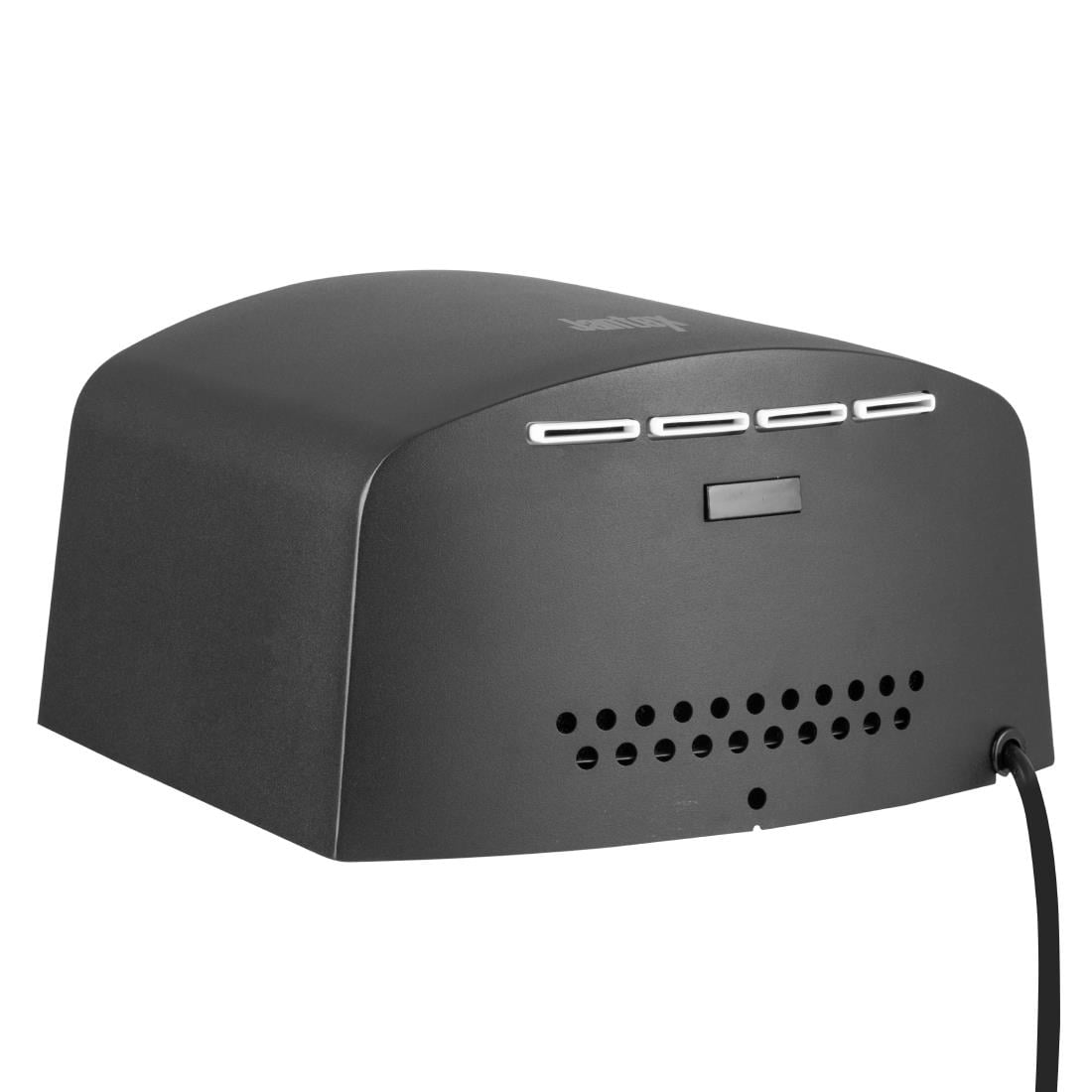 Jantex Edelstahl Handtrockner Schwarz