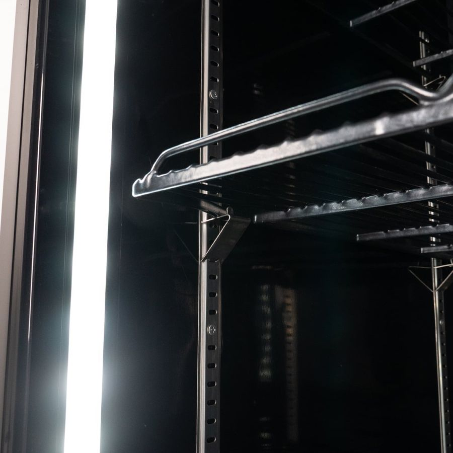Drankenkoelkast ECO 630 met lichtbak en schuifdeuren | 509 Liter | +2 tot +8 °C | Afsluitbaar