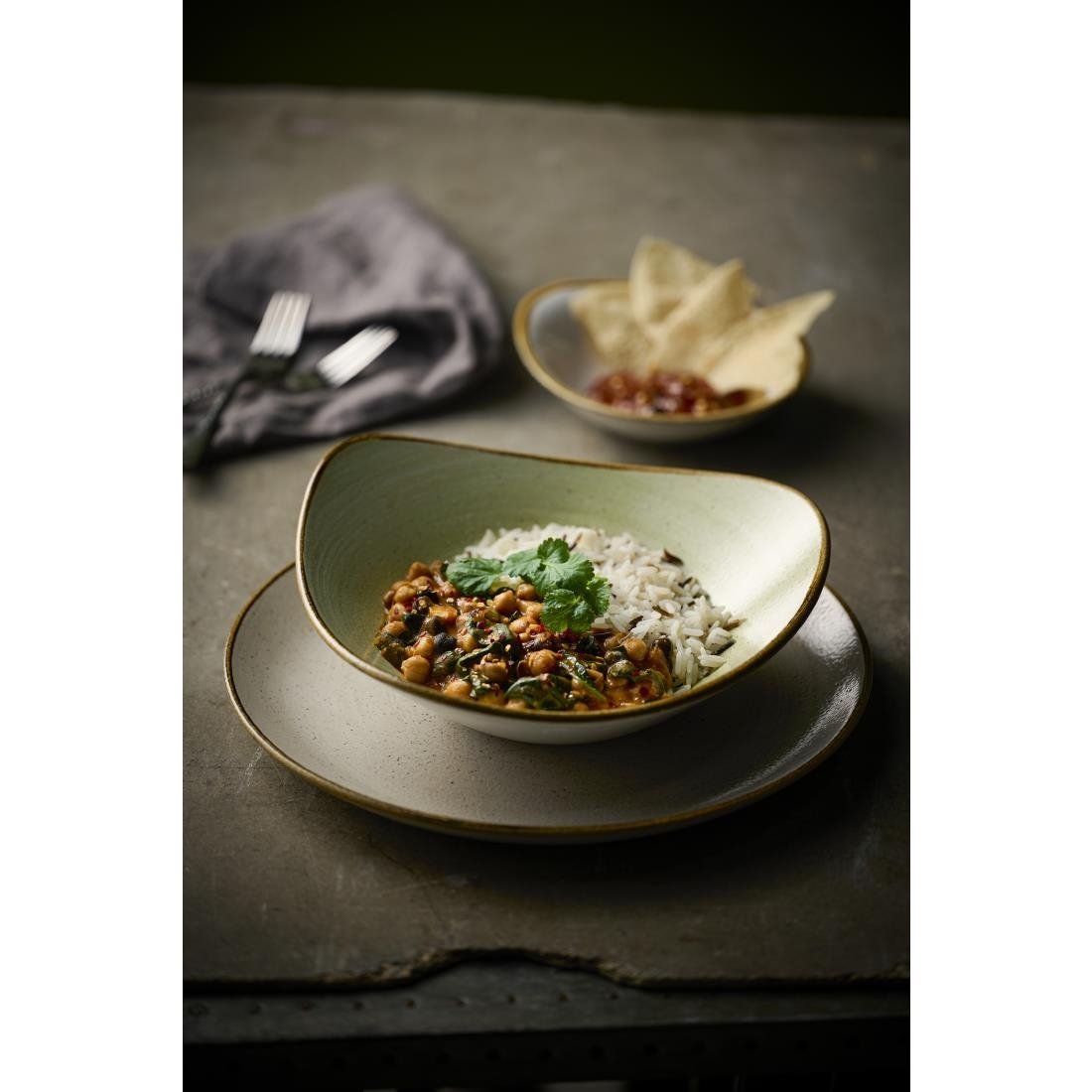 Churchill Stonecast Raw Green Lotus kom 229mm (Pak van 12)