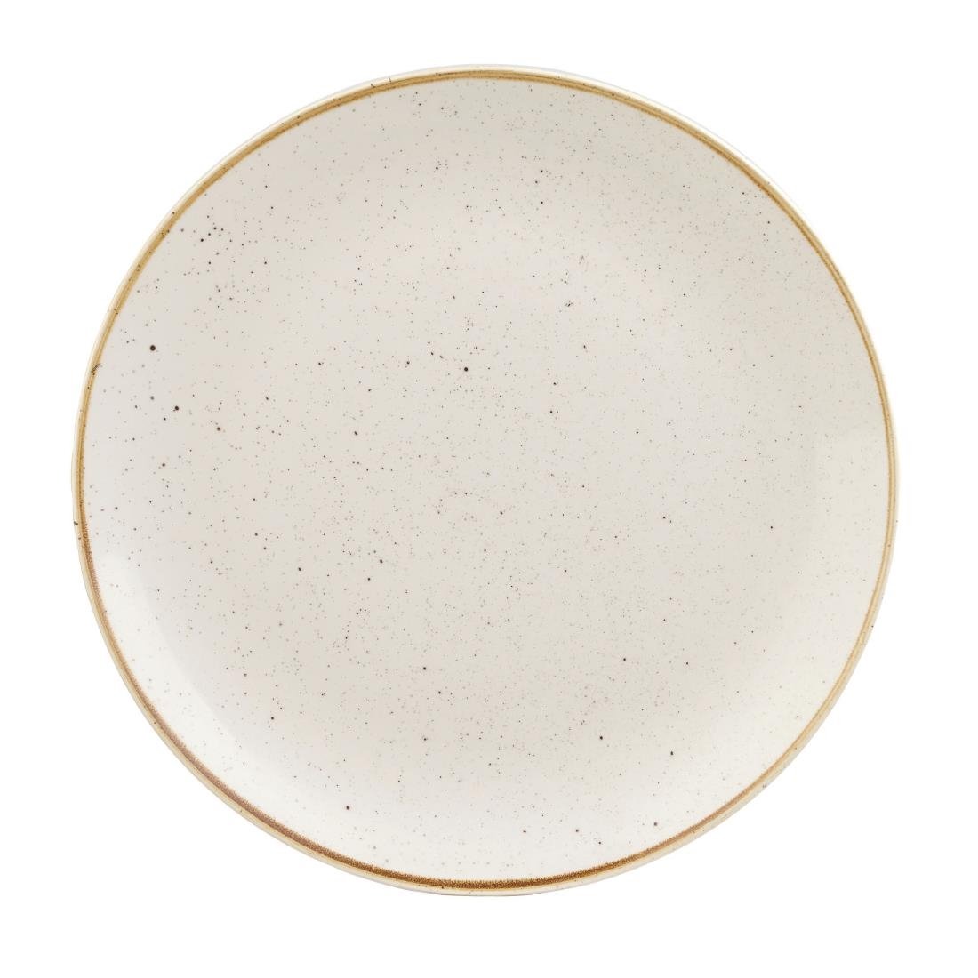 Churchill Stonecast Barley White coupe bord 28.8 cm pak van 12