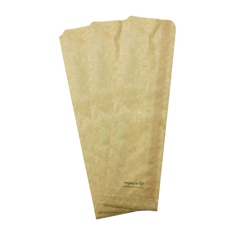 Thermo-sacs Compostables | Aliments Chauds | Larges | 500 Pièces