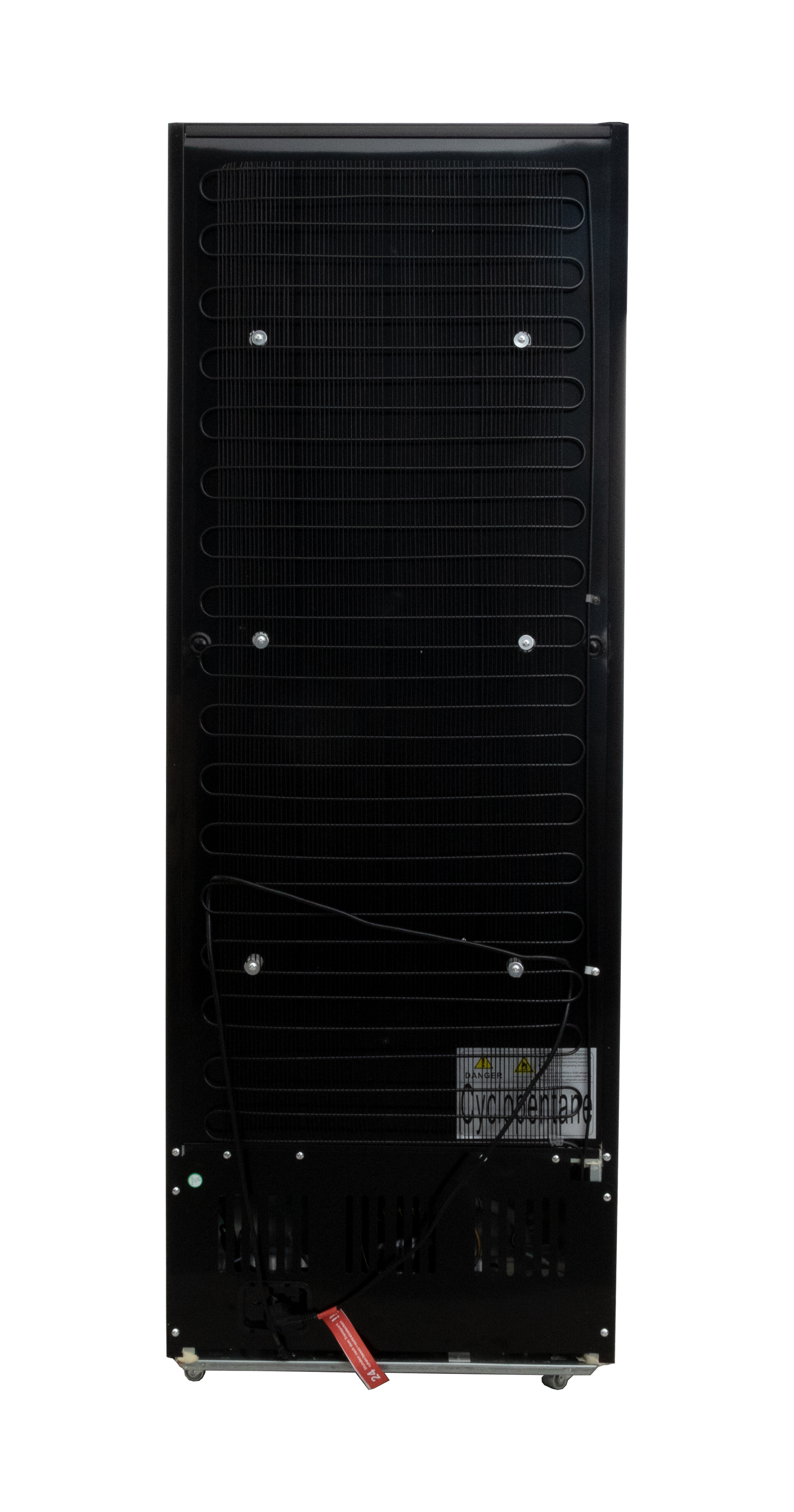 Kühlschrank mit Glastür - Schwarz - 347L - Exquisit