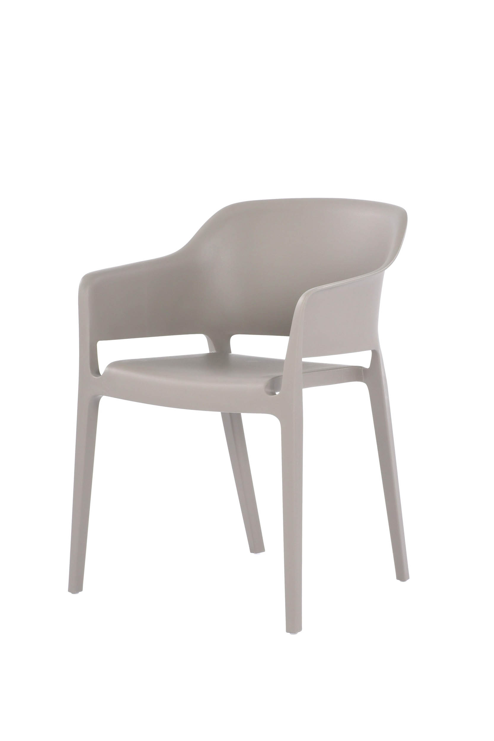 Giethoorn  Tuinstoel stapelbaar Lichtgrijs