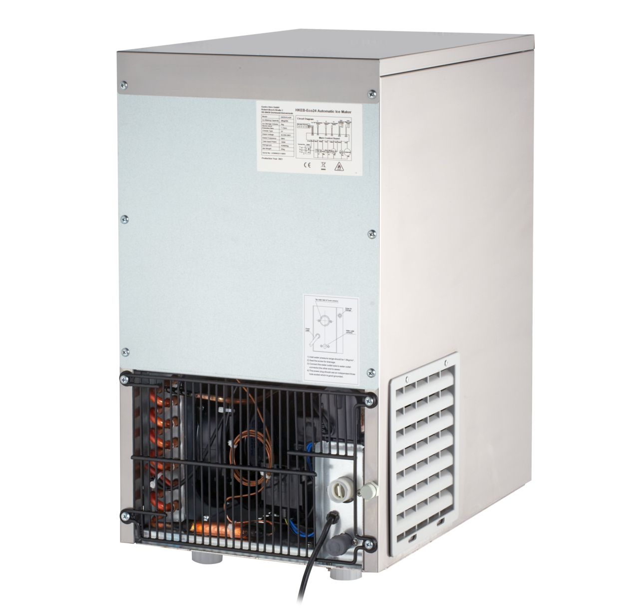 IJsblokjesmachine holle kegels Eco 24 kg