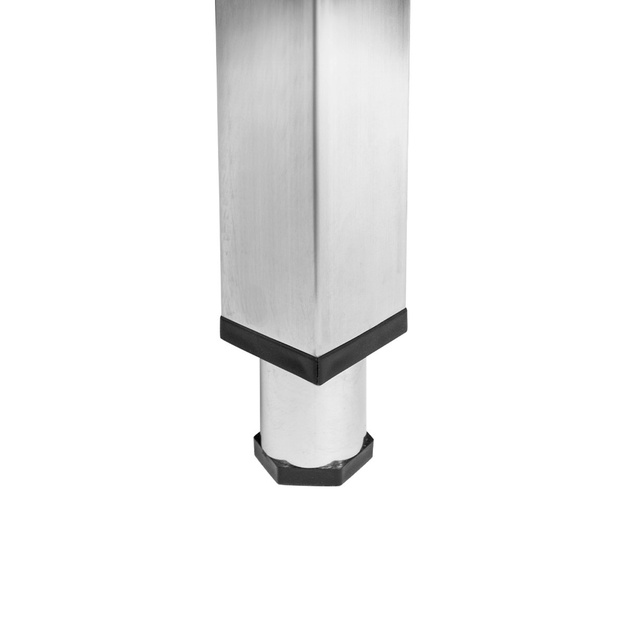 Spültisch Basic 10x6 mit 1 Becken rechts, Aufkantung und Grundboden