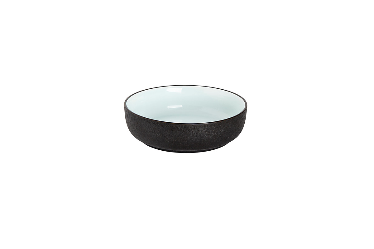 Schaal Cosmic 16 cm 55 cl Wit Zwart Porselein