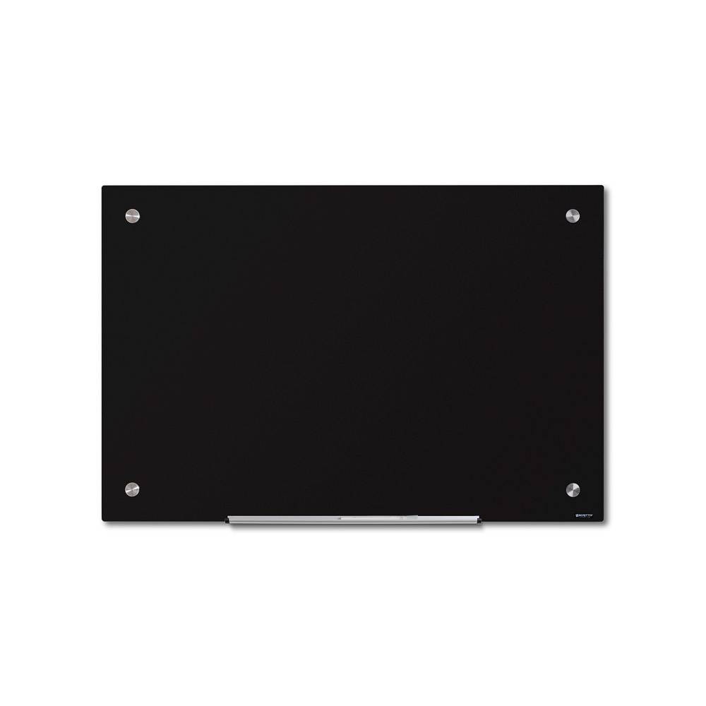Glasbord Zwart 90 x 60 cm