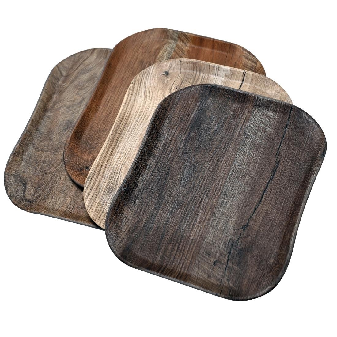 Cambro Versa Tabletts 26x32cm rechteckig rustikales Dekor helloliv