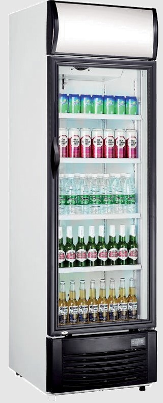 Display Kühlschrank | LED Beleuchtung | 382 Liter | 620x630x(h)1935mm