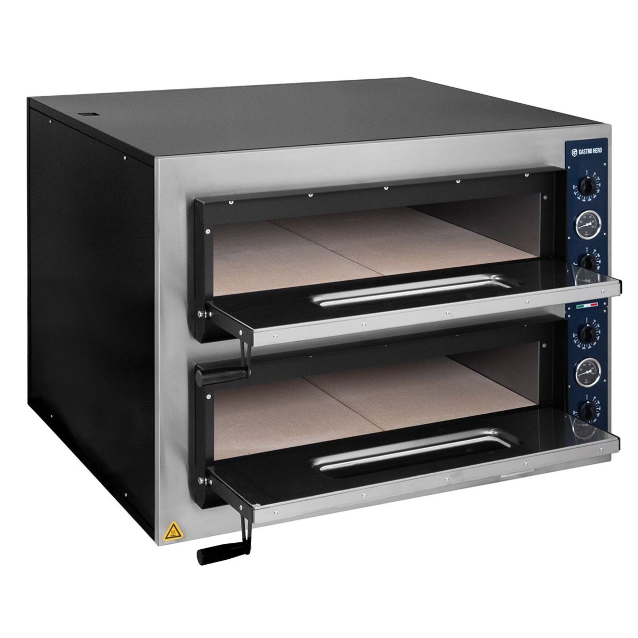 Pizzaofen PROFI 4+4x30 cm