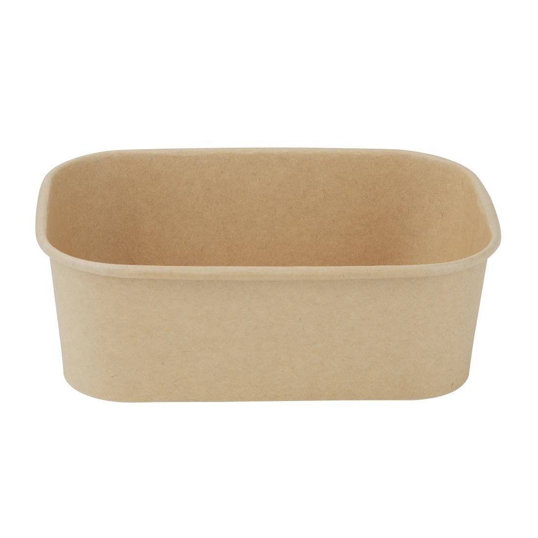 Fiesta Wiederverwendbare rechteckige Lebensmittelschalen 750ml (300 Stück)