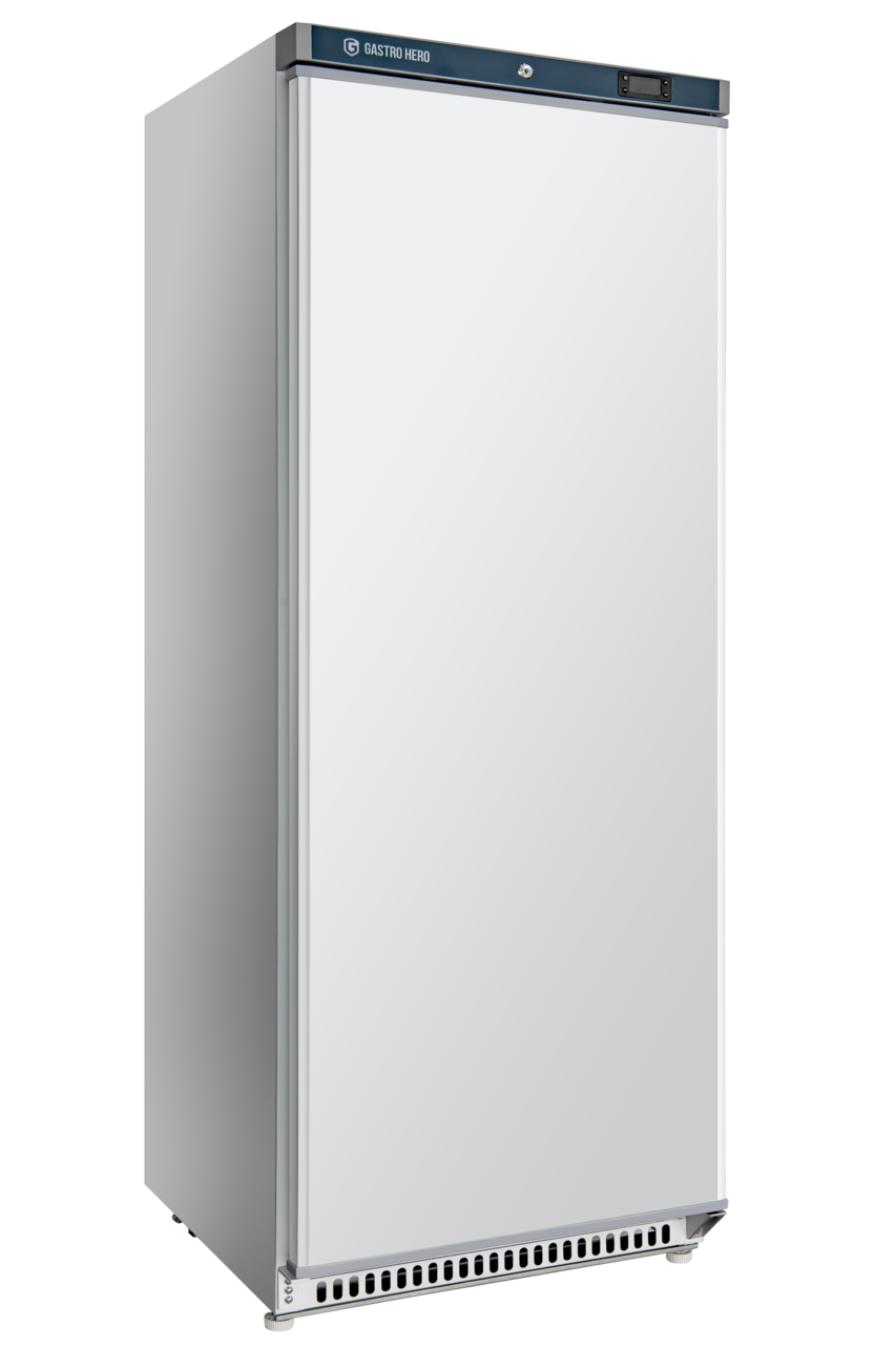 Lagertiefkühlschrank ECO 600, Innenraum aus Kunststoff, weiß