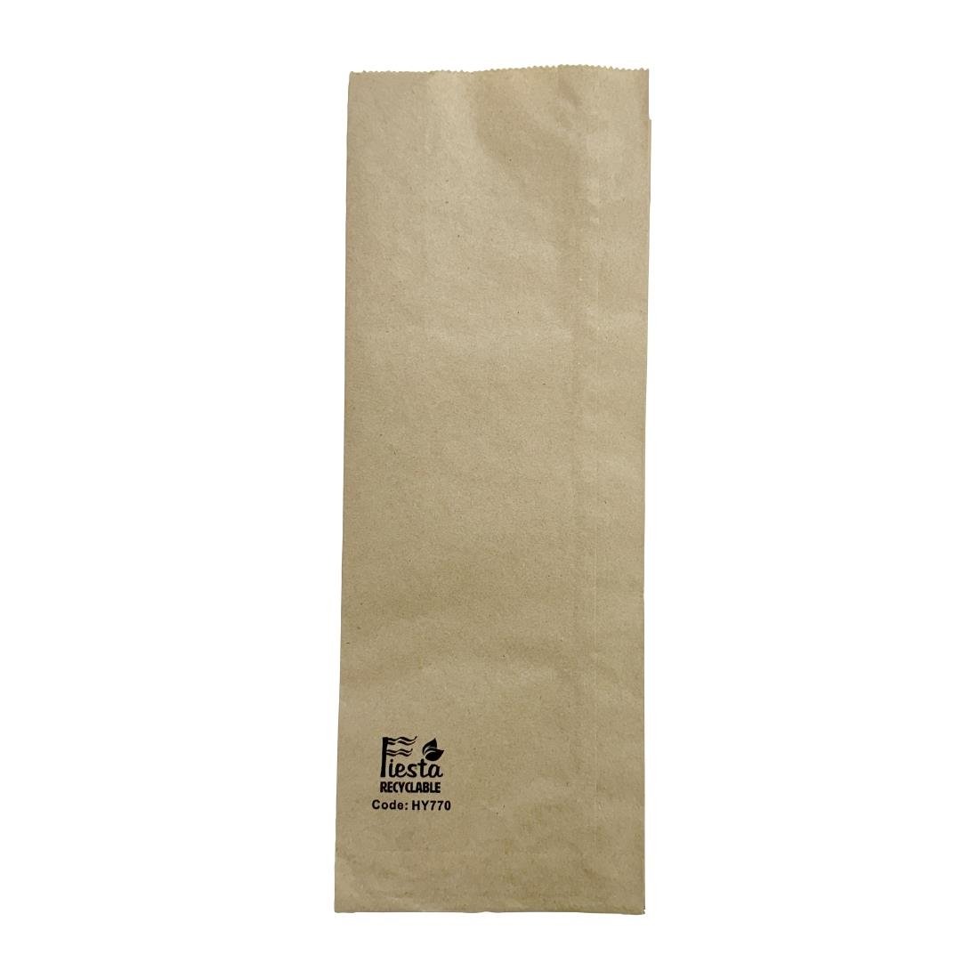 Fiesta Recyclable Baguette-/Paninipapierbeutel 300x110x60mm (1000 Stück)