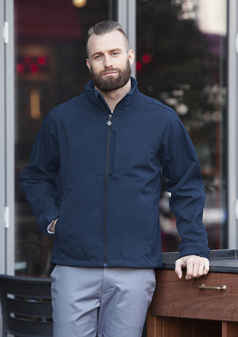 Veste pour hommes Softshell Classic - Marine - L