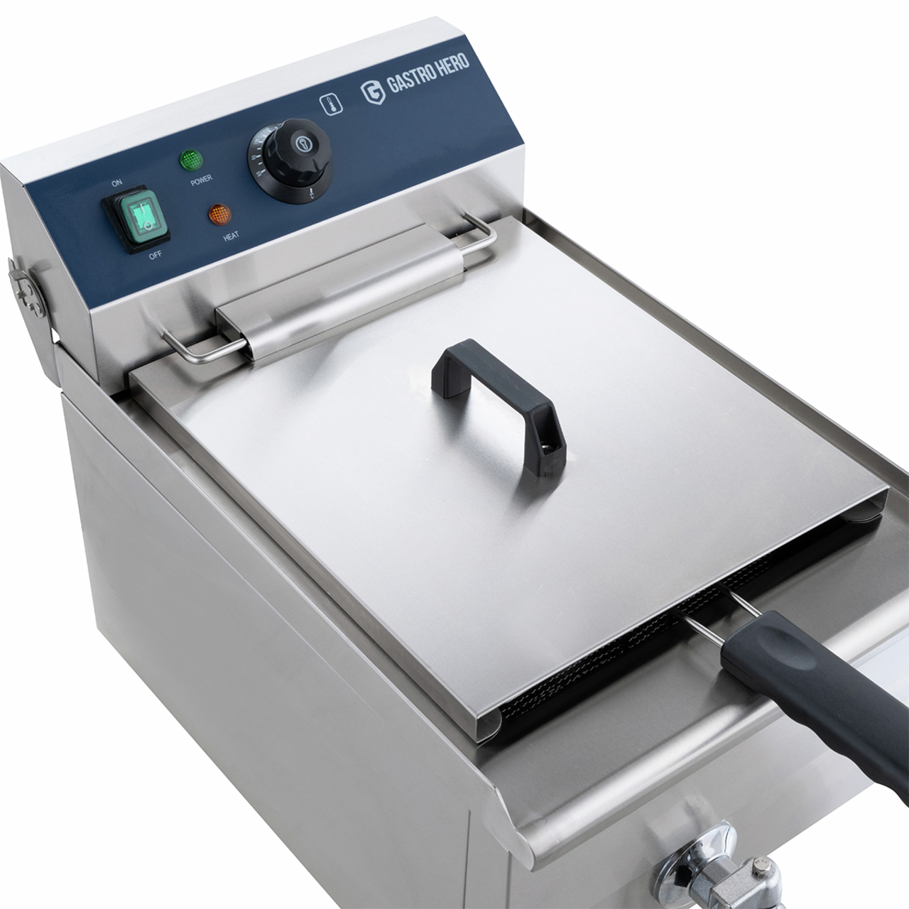Elektrische friteuse ECO 13 liter met aftapkraan, 5000 W, 400 V