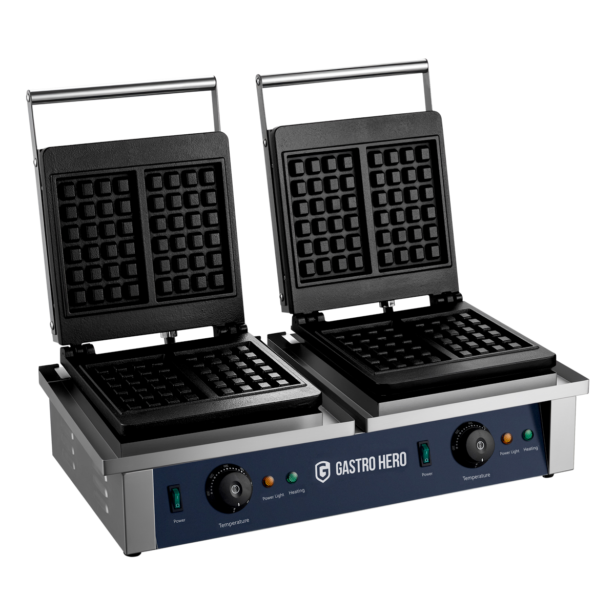 Wafelijzers Eco 2 x 2 Belgische wafels