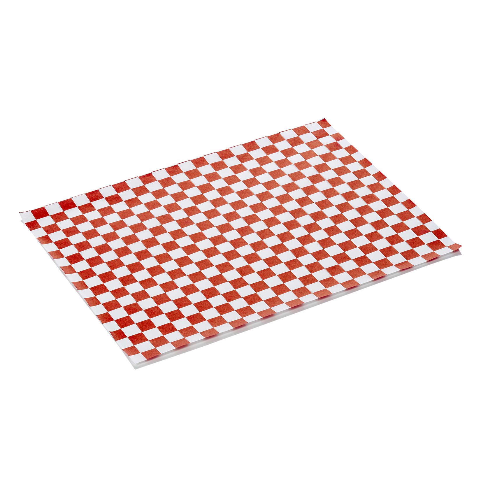 Papier à burgers Rouge et Blanc Set WRAP & GO, 25 x 20 cm, lot de 1000 pièces, papier sulfurisé