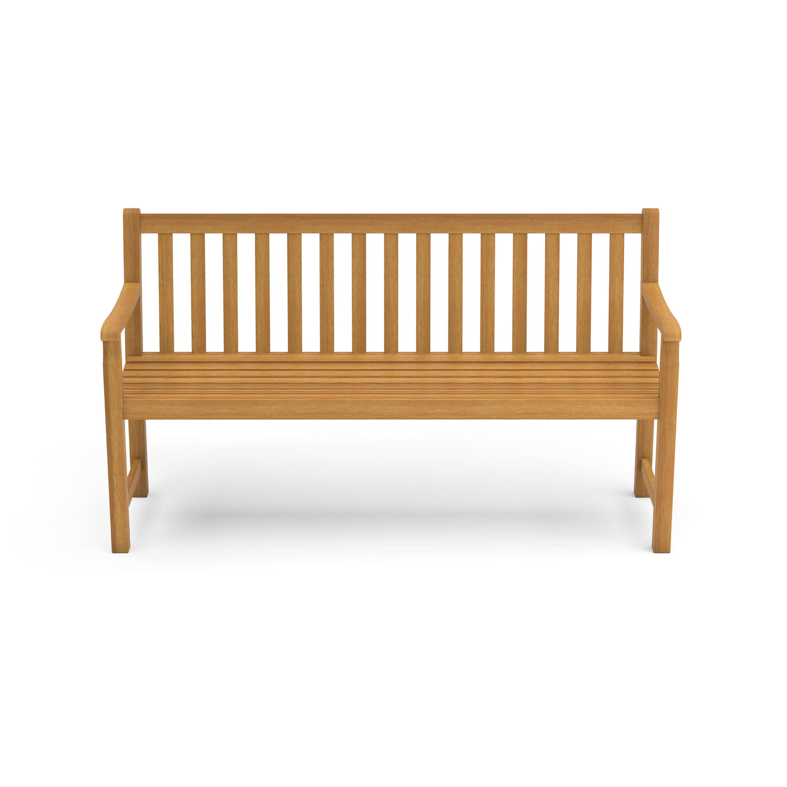 Banc d'extérieur Stockholm en bois d'acacia 150 cm