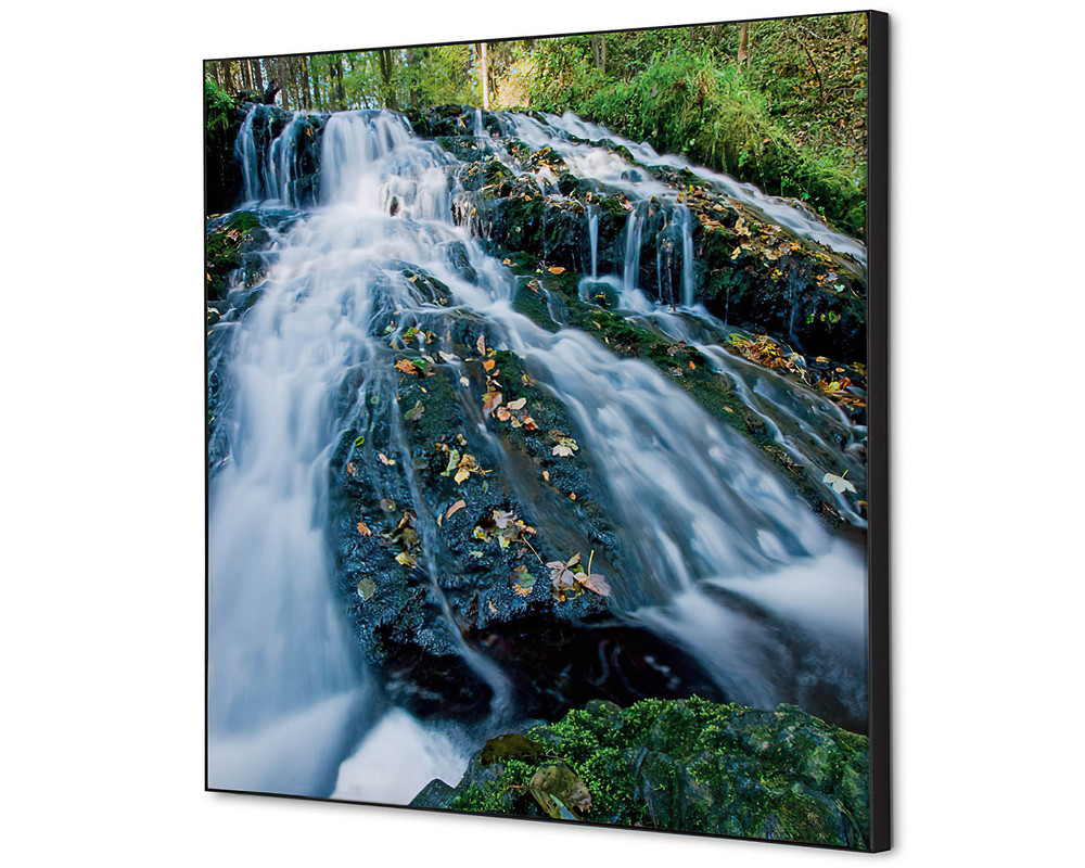 Wanddekoration Wasserquelle Wald - 400x400mm