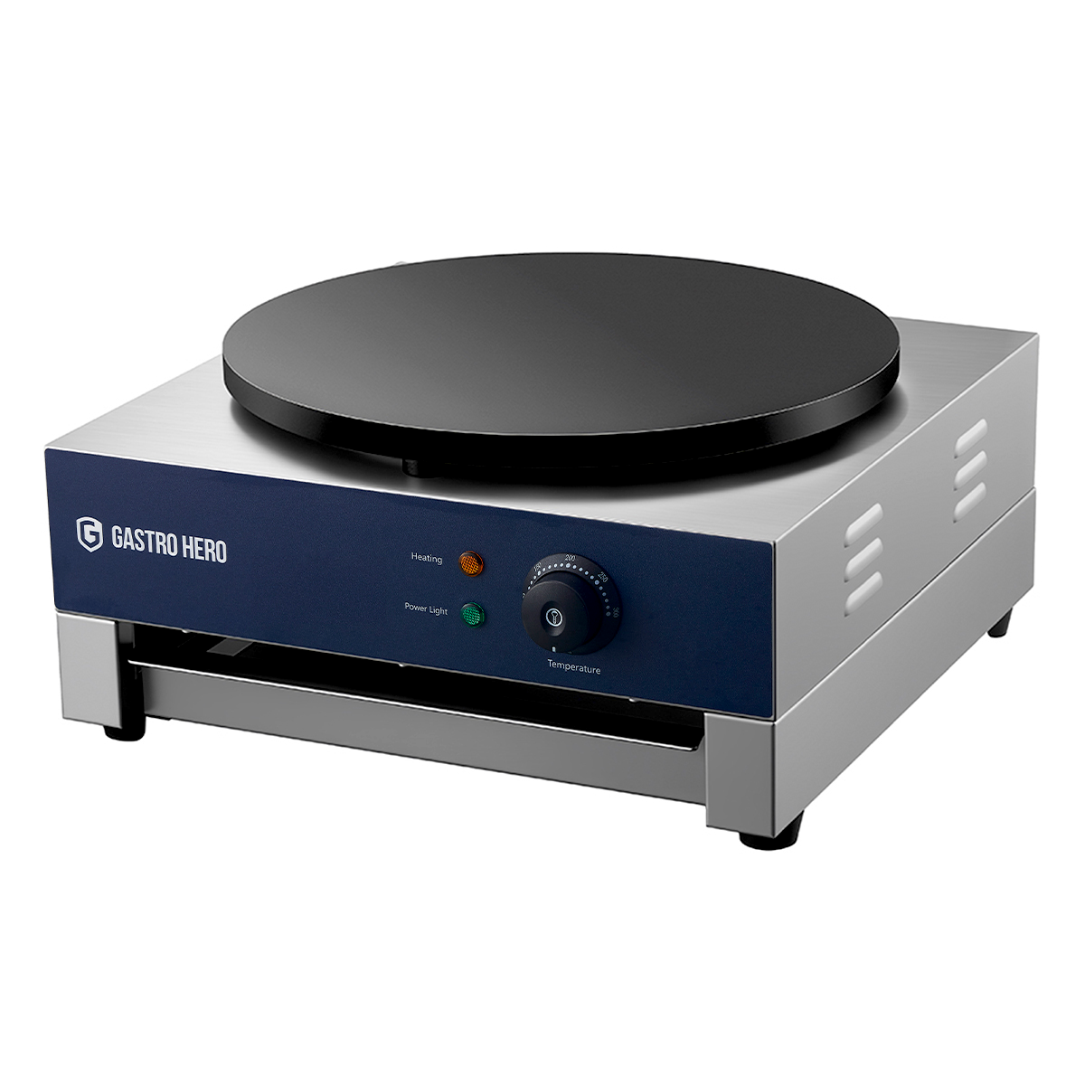 Elektrisch crêpesijzer - 1 bakplaat Ø 400 mm