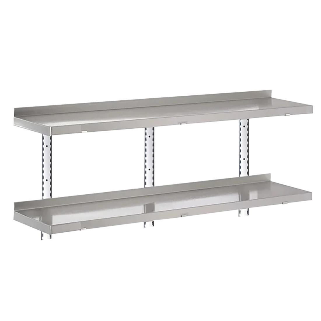 Étagère complète 2 niveaux Gastro-M 1600x400x35mm
