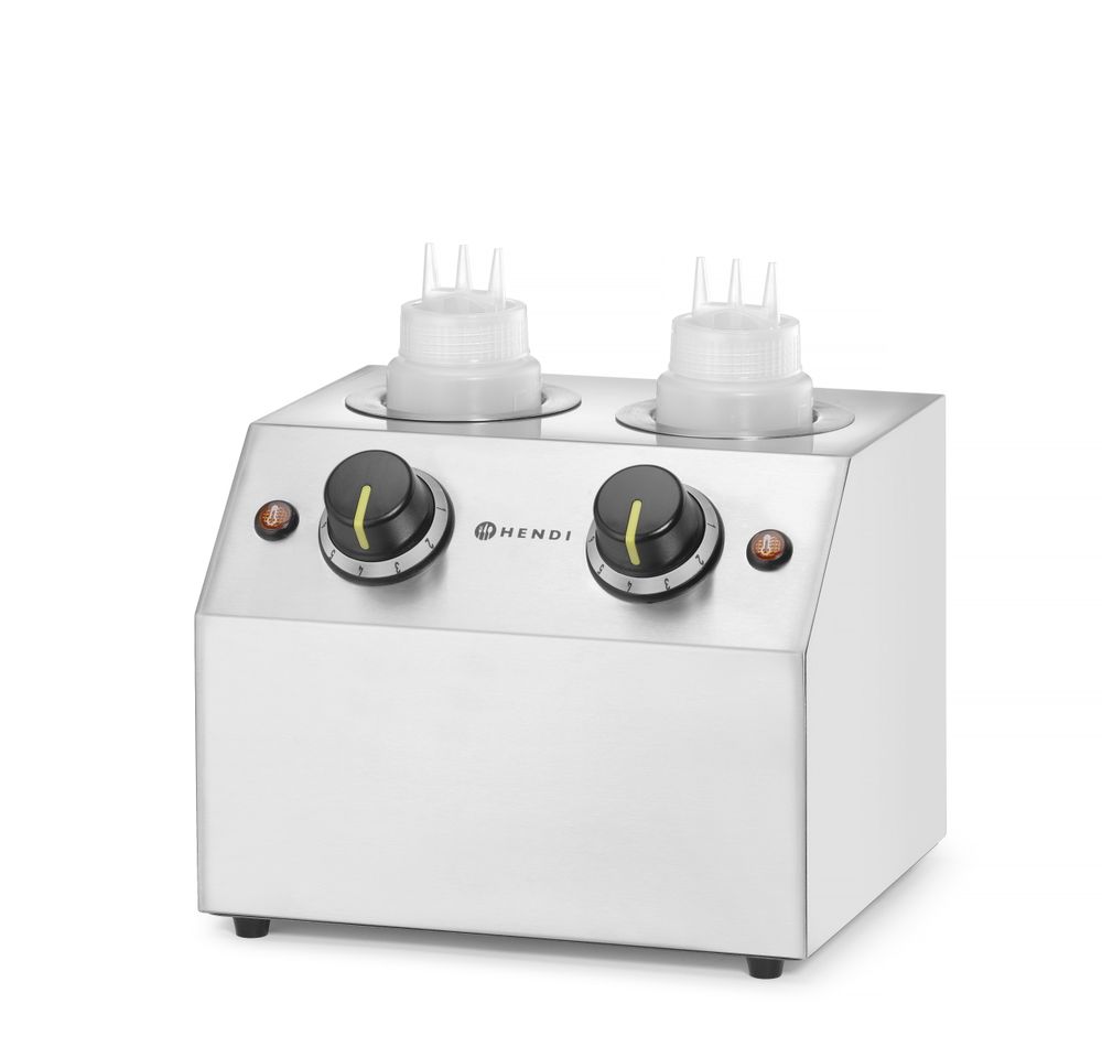 Sauswarmer dubbel - 1,3L - 220-240V/400W - 270x223x(H)282mm