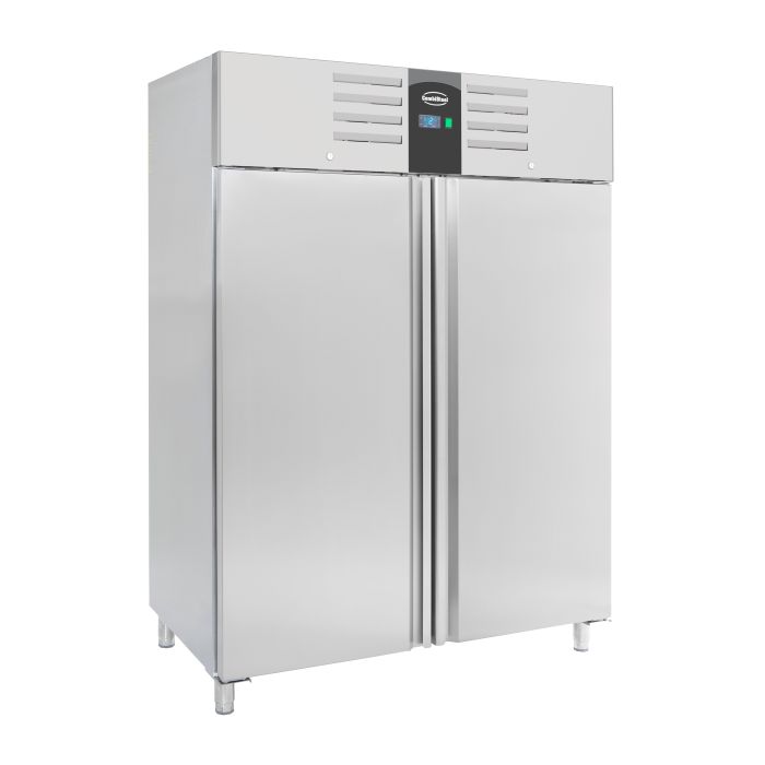 Edelstahl Gefrierschrank - 1410 Liter - Roste 6x 2/1 GN - 1480x830x2010(H) mm