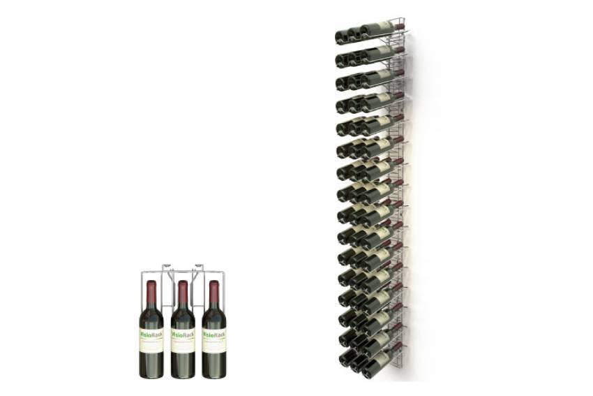 WijnFlessenrek Presentatie 48 Flessen - 16 niveaus - 75cl