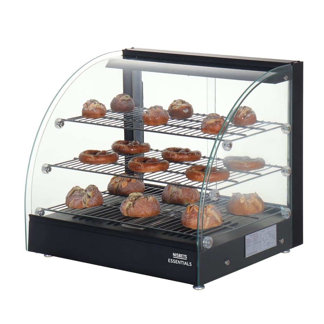 Nisbets Essentials Warmhaltevitrine 82Ltr