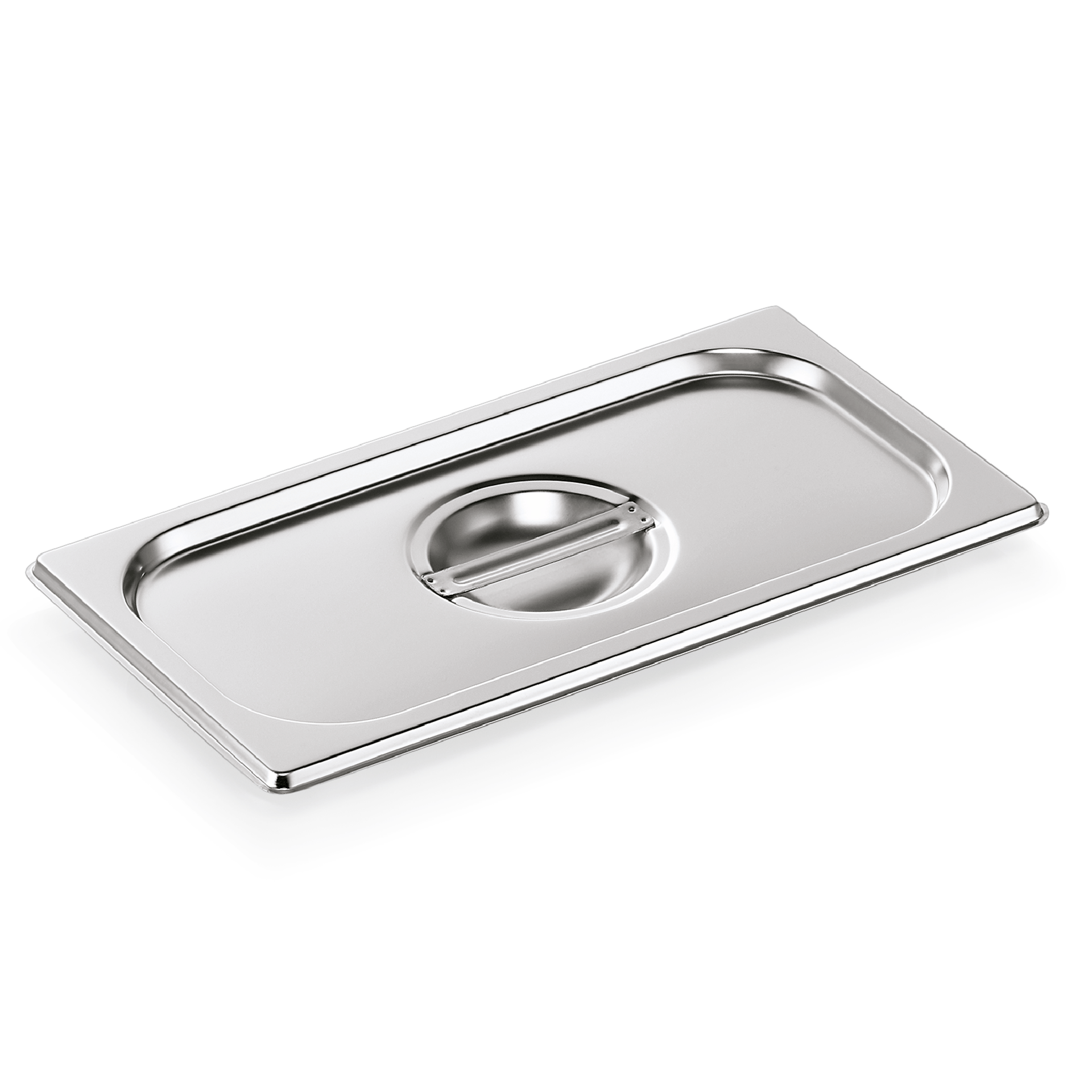 Ensemble de couvercles GN ESSENTIALS 1/3, set de 6 pièces, acier inoxydable chromé-nickel